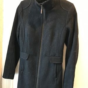 Classic black coat
